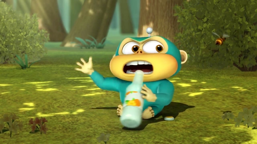 انیمیشن میمون های بیگانه Alien Monkes - قسمت 42